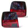 For VW Golf Mk4 98-04 Rear Tail Lights Lamps Indicators Set Crystal Smoked/Red