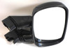For Fiat Doblo Mk1 Van 2001-6/2010 Manual Wing Door Mirror Black Right OS Side