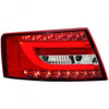 Back Rear Tail Lights Pair Set Clear Red White Audi A6 04-08 7 pin