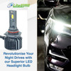 LiteSync 9006/HB4 CSP LED Headlight Bulbs Kit 13000 Lumens 12v CANbus Error Free high brightness