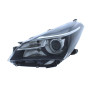 For Toyota Yaris 8/14-7/17 Headlight PROJECTOR (Excl.LED DRL) Black INNER left side