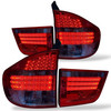 Pair Rear Back Tail Lights Lamps LED Red smoke for BMW X5 E70 2007-2010