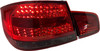 LED Back Rear Tail Lights In Red Black Pair For BMW E92 Coupe 06-09