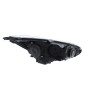 For Ford Focus 10/14-18 CHRM SURROUND (Excl. LED DRL) H7/H15 W/MTR left side