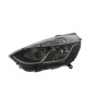 For Renault Clio 11/12-10/16 Headlight Black INNER (Incl. CHRM EDGING) W/MTR left si