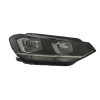 For VW Touran 7/15> Headlight TWIN (H7 H7) Black INNER (W/MTR) Right side