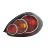 For Toyota Aygo 12/08-14 Back rear Tail Light (Black SURROUND) Right side