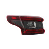 For Nissan Qashqai 6/17-21 OUTER Back rear Tail Light DARK RED (SMK/IND) LED left s