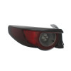 For Mazda 3 4/19&gt; Back rear Tail Light DARK RED (SMK/IND) LED left side
