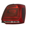 For VW Polo GTi 4/14-5/18 Back rear Tail Light (DARK RED SURROUND) Right side
