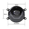 FORD VAUXHALL For Citroen PEUGEOT FOG &amp; DRL LAMP (LED) (PAIR)