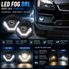 FORD VAUXHALL For Citroen PEUGEOT FOG &amp; DRL LAMP (LED) (PAIR)