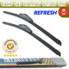 19" 16" Inch Refresh Aero-D Flat Windscreen Wipers Blades Pair