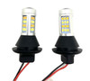 Pair 581 bau15s PY21W Switchback LED DRL Indicator amber white canbus resistor
