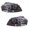For Audi A3 Mk2 2003-2008 Headlights Headlamps Chrome 1 Pair O/S &amp; N/S