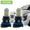 Pair HP24W LED DRL Daytime Running Lights 6216F6 77364975 13625