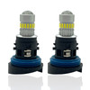 Pair HP24W LED DRL Daytime Running Lights 6216F6 77364975 13625