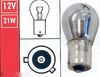 Silver Chrome 581 1157 Bau15S Py21W Amber Yellow Orange Indicator Bulbs