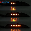 Full white LED DRL units with dynamic indicator for VW Scirocco 2008-2014