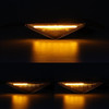 Dynamic LED Side indicator Repeaters lights clear For Ford Focus MK1 1998-2004 Ford Mondeo MK3 2000-2006