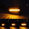 Dynamic LED Side Marker Repeaters lights Smoke For Smart Fortwo 451 MK1 MKII 07-15