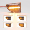 Dynamic LED Side Marker Repeaters lights Clear For Smart Fortwo 451 MK1 MKII 07-15