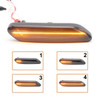Dynamic LED Side Marker Repeaters lights smoke For R60 Countryman 12-17 R61 Paceman 12-17