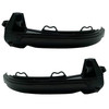 LED Dynamic Side Mirror indicator Lights Smoked For Audi A4 B9 2015-Audi A5 B9 2016-