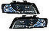 For Audi A4 B6 8E 01-05 Black LED DRL Projector Headlights Lighting Lamp