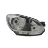 Headlight H4 PY21W W21/5W Right Side Chrome Surround For VW Up! 12-2012/2016