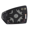 For VW Polo 17&gt; A1 18&gt; (Blind/SPOT) HEAT ASPH wing mirror glass Right side