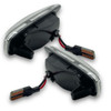 Dynamic LED Side Marker Repeaters Light Clear For Astra-J 09-15Astra-K 09-15Astra K Sports 15-19 Zafira-C 11-16 Zafira Tourer C 11-19 Crossland X 17-19 Insignia-B 17-19