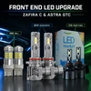 LiteSync Front end LED upgrade, Headlights, foglights DRLs for Zafira C & GTC