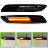 Dynamic LED Side Indicators smoke black For BMW 5 Series F07 F10 F11