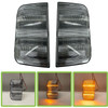 Dynamic LED Side Mirror indicators Blinkers clear For Relay Ducato Boxer Movano