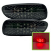 Union Jack Smoked LED black rear fog light lamp for Mini R56 R57 R58 R59 Cooper S