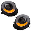 For MINI R56 R55 R57 R58 R59 Black LED Projector Headlights DRL + Indicator