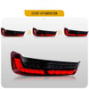 LED Tail Lights Pair for BMW G20 3 Series 2018+ GTS Red Smoke Dynamic Startup