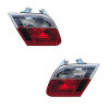 For BMW 3 Series E46 Cabriolet 1998-2003 Rear Inner Lights Lamps Pair OS NS