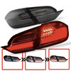 Pair Back Rear Tail Lights for Ford Fiesta MK8 2017-24 Smoked LED Dynamic