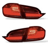 Pair Back Rear Tail Lights for Ford Fiesta MK8 2017-24 Smoked LED Dynamic