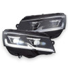 For VW Transporter T6.1 2020-25 Black FULL LED Headlights Lamps RHD