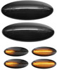 Dynamic LED Side repeater indicator Lights Smoked For Toyota Yaris hatchback (XP90) 2005-2013