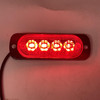10x 12V 24V Red LED Flush Fit Side Marker Lights Van Truck Trailer Lorry