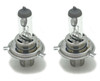 2 x H4 472 replacement halogen bulbs 60/55w high low P43T