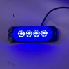 4x 12V 24V Blue LED Flush Fit Side Marker Lights Van Truck Trailer Lorry