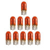 10 x 12v 5w 501 WY5W 168 194 Amber bulbs interior indicator light capless