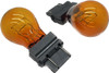 2 x 3157 replacement amber yellow indicator bulb PY27/7W 183