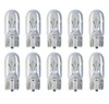 100 x 24v 5w 507 W5W 501 clear bulbs interior parking light capless