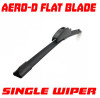 Aero Flat Wiper Blade Windscreen Spare Part Replacement U Hook Type Universal[12" 300mm]